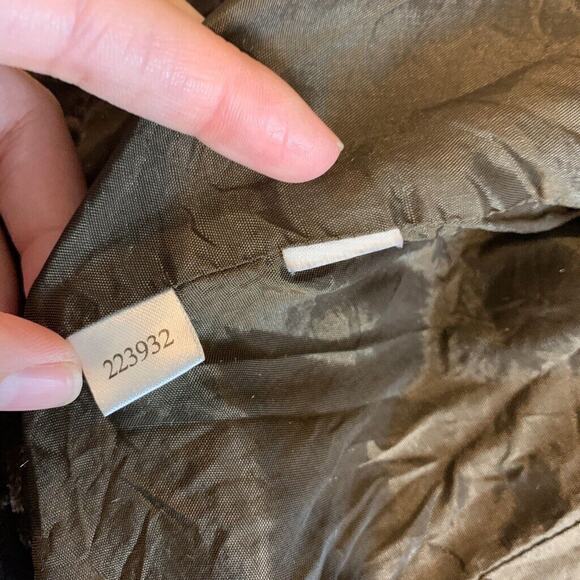 Ann Taylor Loft Jacket Womens 6 Chocolate Crushed Velvet Shawl Peplum Cropped - Picture 11 of 16